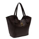 Borsa Shopper Donna in Vera Pelle Pieno Fiore | Made in Italy con Pochette