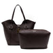 Borsa Shopper Donna in Vera Pelle Pieno Fiore | Made in Italy con Pochette