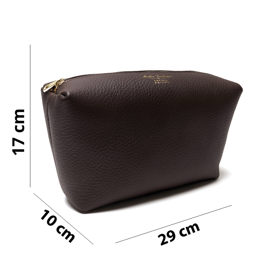 Borsa Shopper Donna in Vera Pelle Pieno Fiore | Made in Italy con Pochette