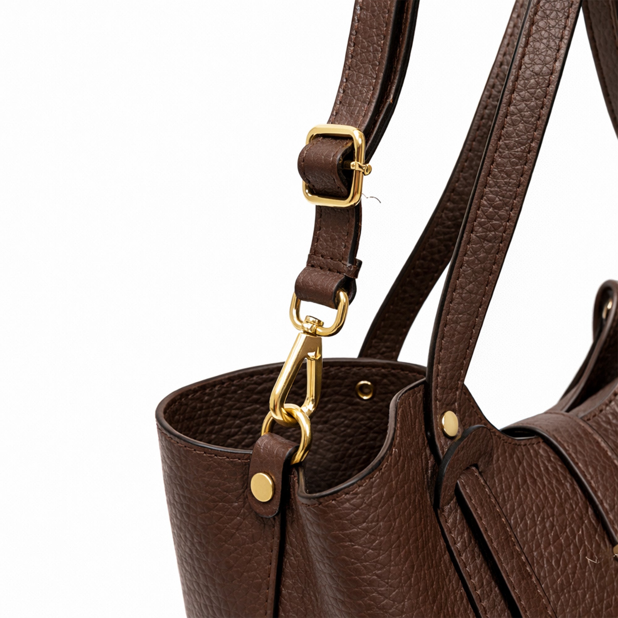 Borsa Shopper Donna in Vera Pelle Pieno Fiore | Made in Italy con Pochette