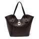 Borsa Shopper Donna in Vera Pelle Pieno Fiore | Made in Italy con Pochette