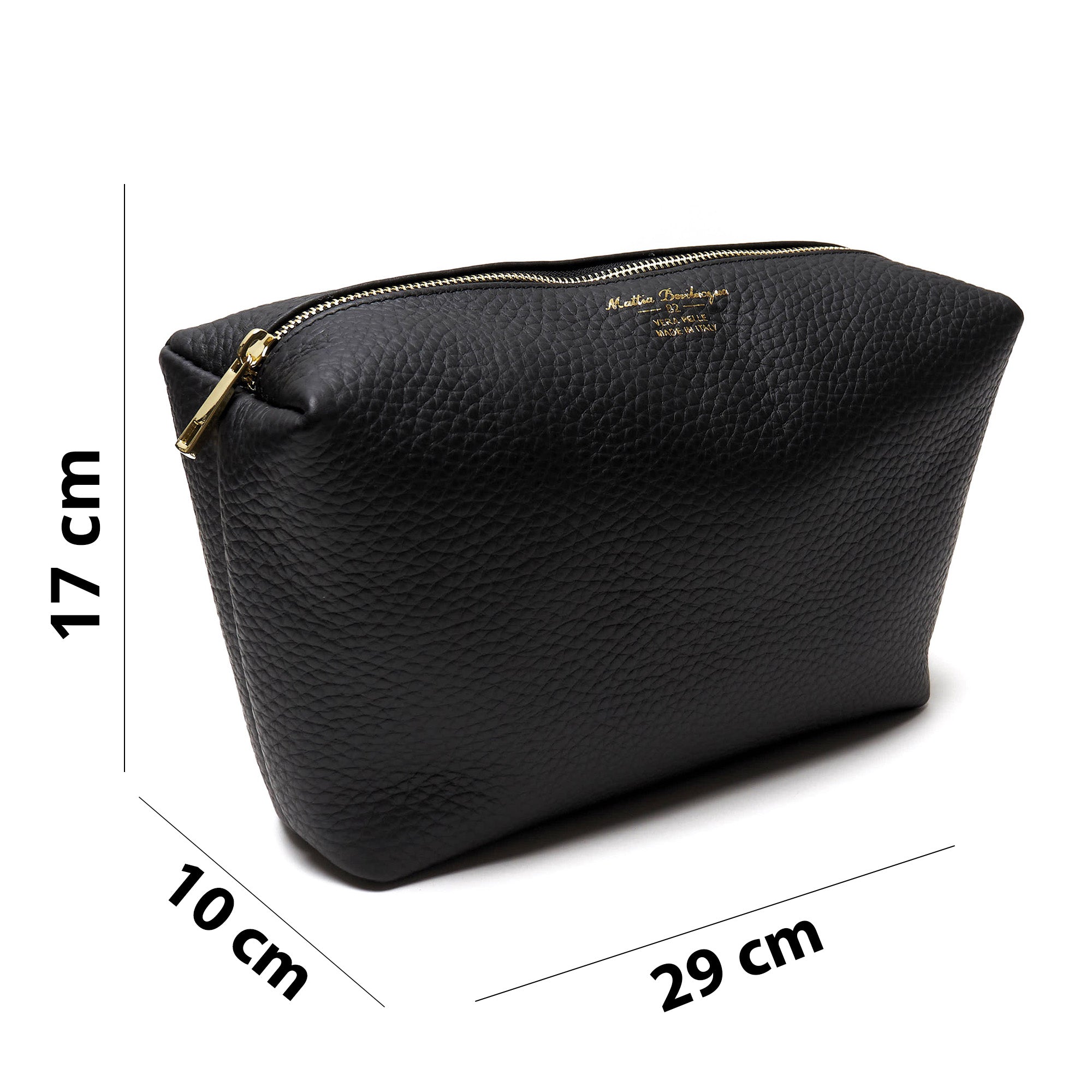 Borsa Shopper Donna in Vera Pelle Pieno Fiore | Made in Italy con Pochette