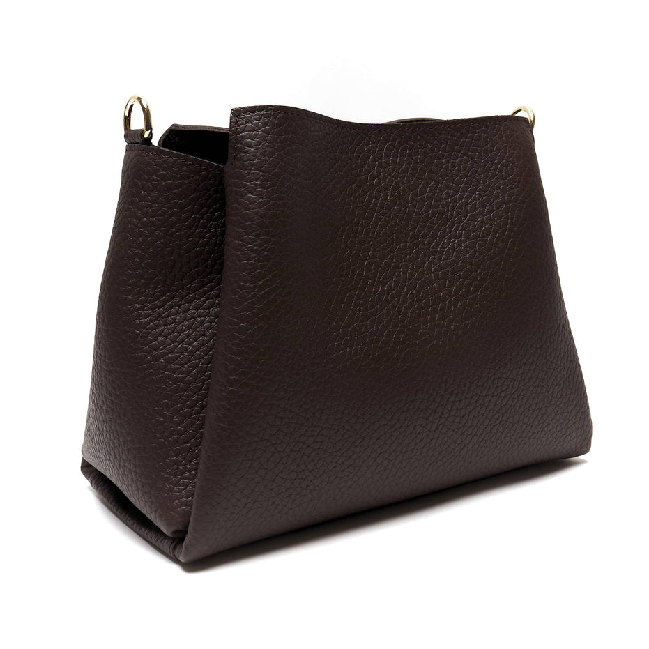 Borsa Donna in Vera Pelle Pieno Fiore Made in Italy – Con Tracolla