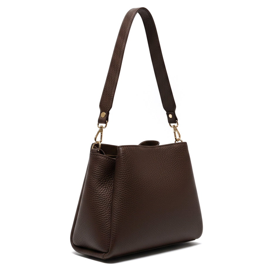 Borsa Donna in Vera Pelle Pieno Fiore Made in Italy – Con Tracolla