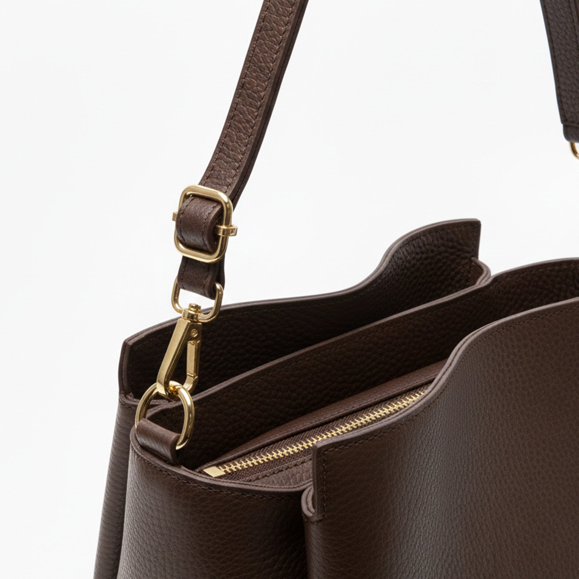 Borsa Donna in Vera Pelle Pieno Fiore Made in Italy – Con Tracolla