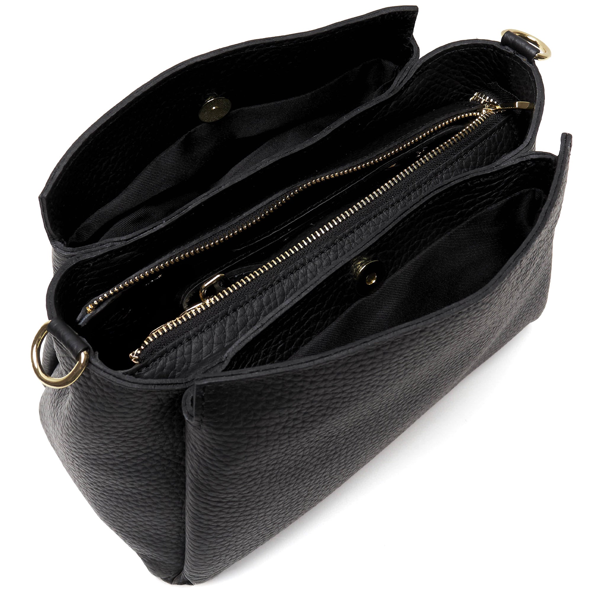Borsa Donna in Vera Pelle Pieno Fiore Made in Italy – Con Tracolla