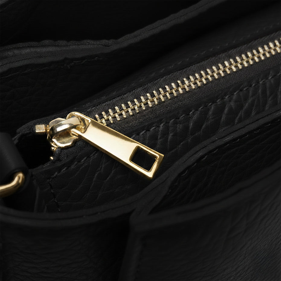 Borsa Donna in Vera Pelle Pieno Fiore Made in Italy – Con Tracolla