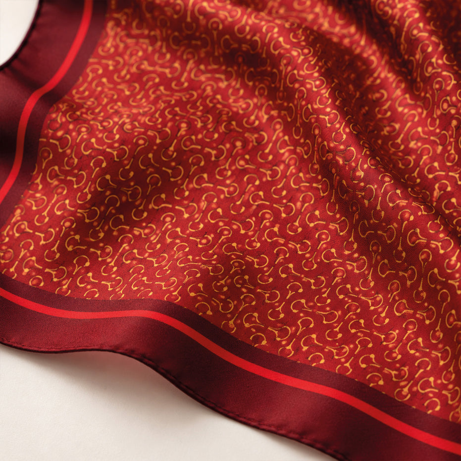 Foulard donna in pura seta – Stampa Heritage