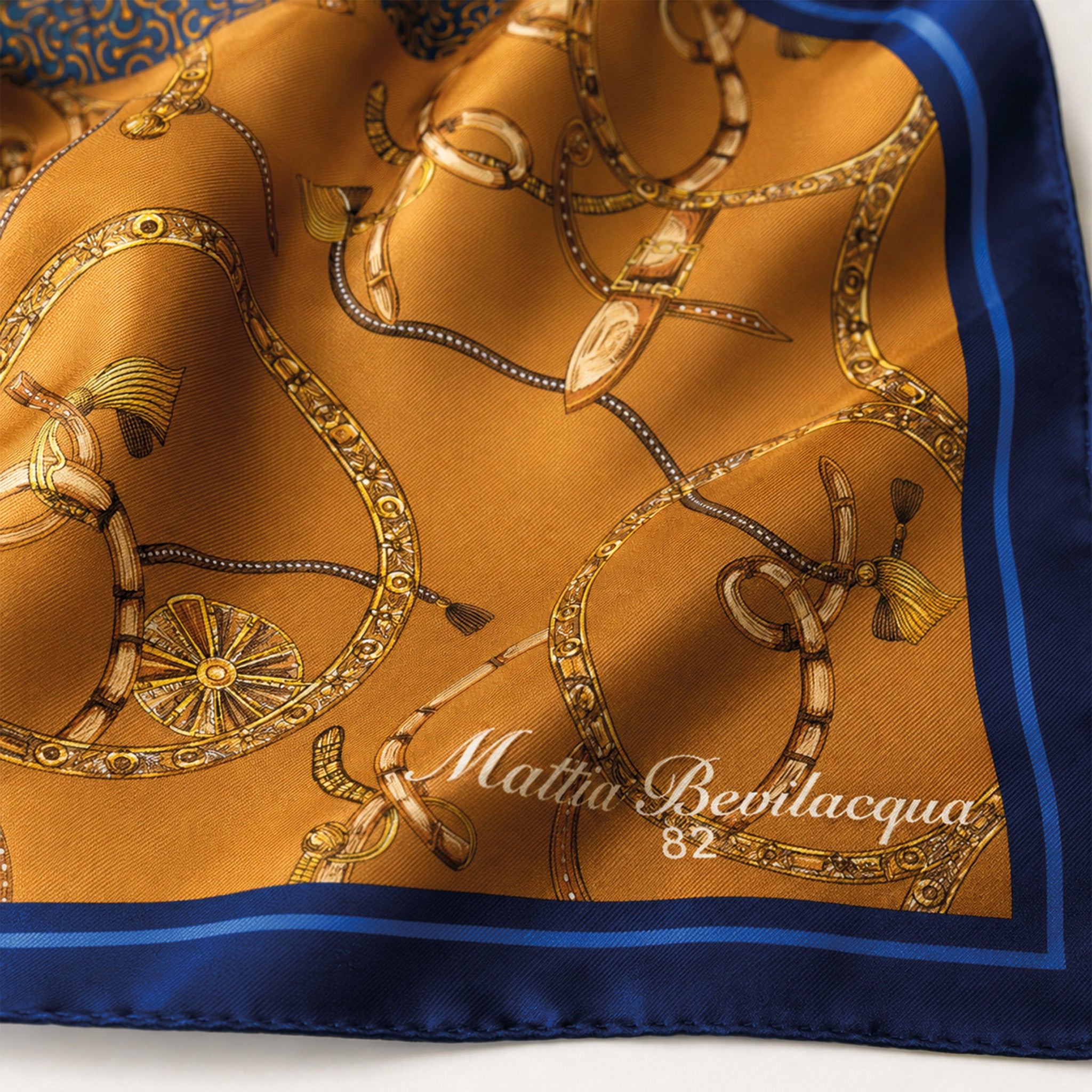 Foulard donna in pura seta – Stampa Heritage