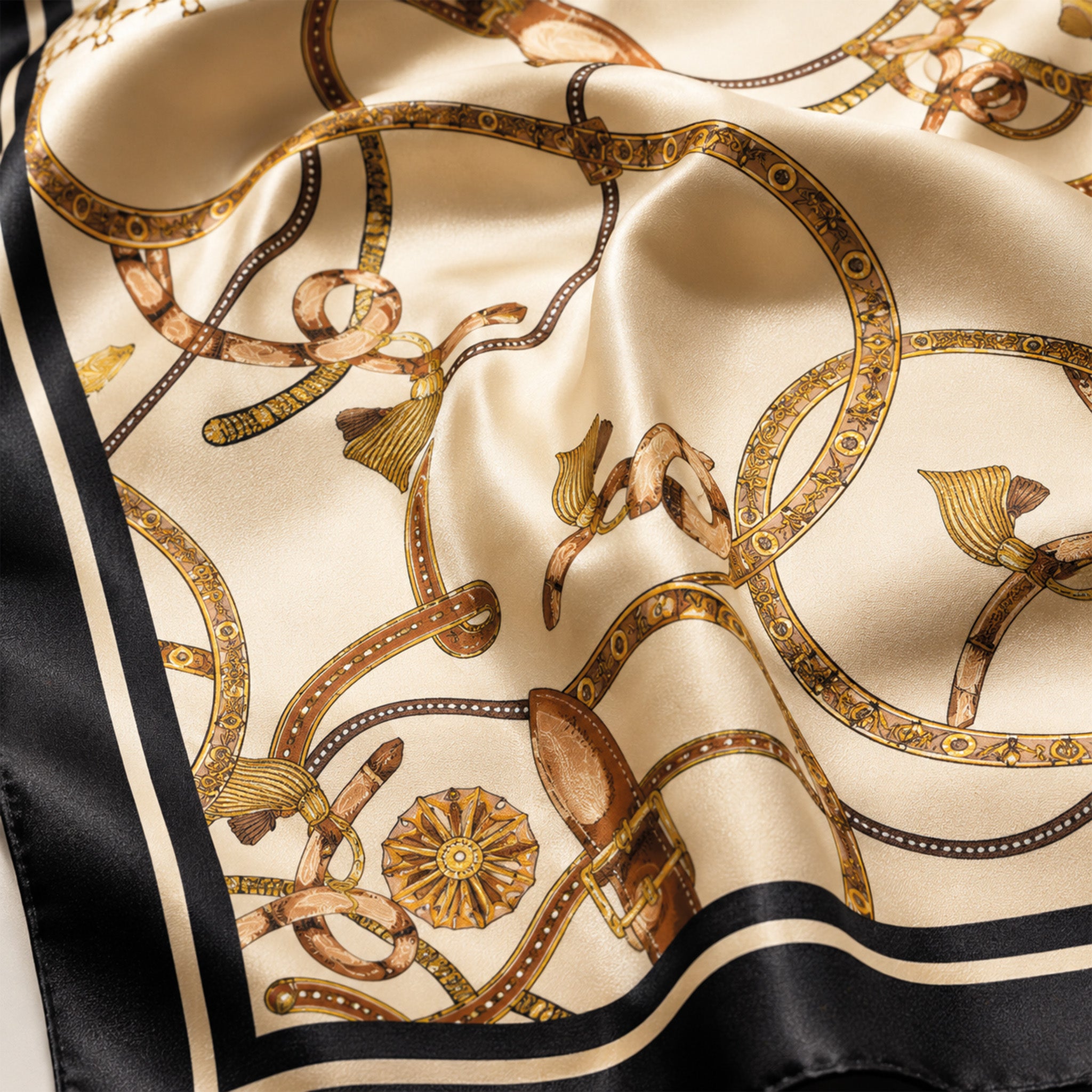 Foulard donna in pura seta – Stampa Heritage