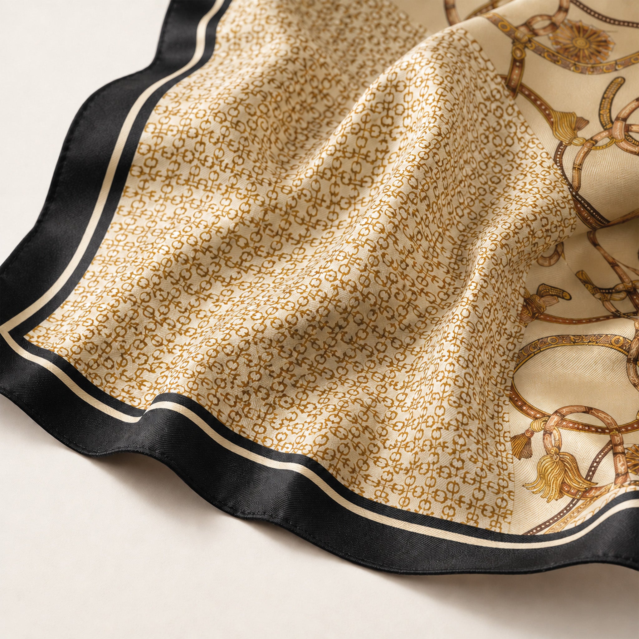 Foulard donna in pura seta – Stampa Heritage