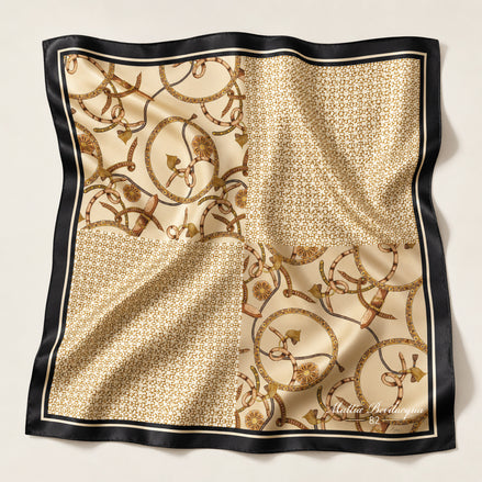 Foulard donna in pura seta – Stampa Heritage