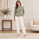 Maglia Donna Girocollo in Lana e Cashmere