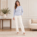 Maglia Donna Girocollo in Lana e Cashmere