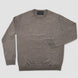 Maglione girocollo da uomo in 100% Lana Merino Superfine – Finezza 18
