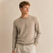 Maglione girocollo da uomo in lino biologico – Finezza 12
