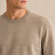Maglione girocollo da uomo in lino biologico – Finezza 12