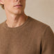 Maglione girocollo da uomo in lino biologico – Finezza 12