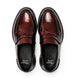 Scarpe - Mocassino penny loafer da uomo in vitello spazzolato