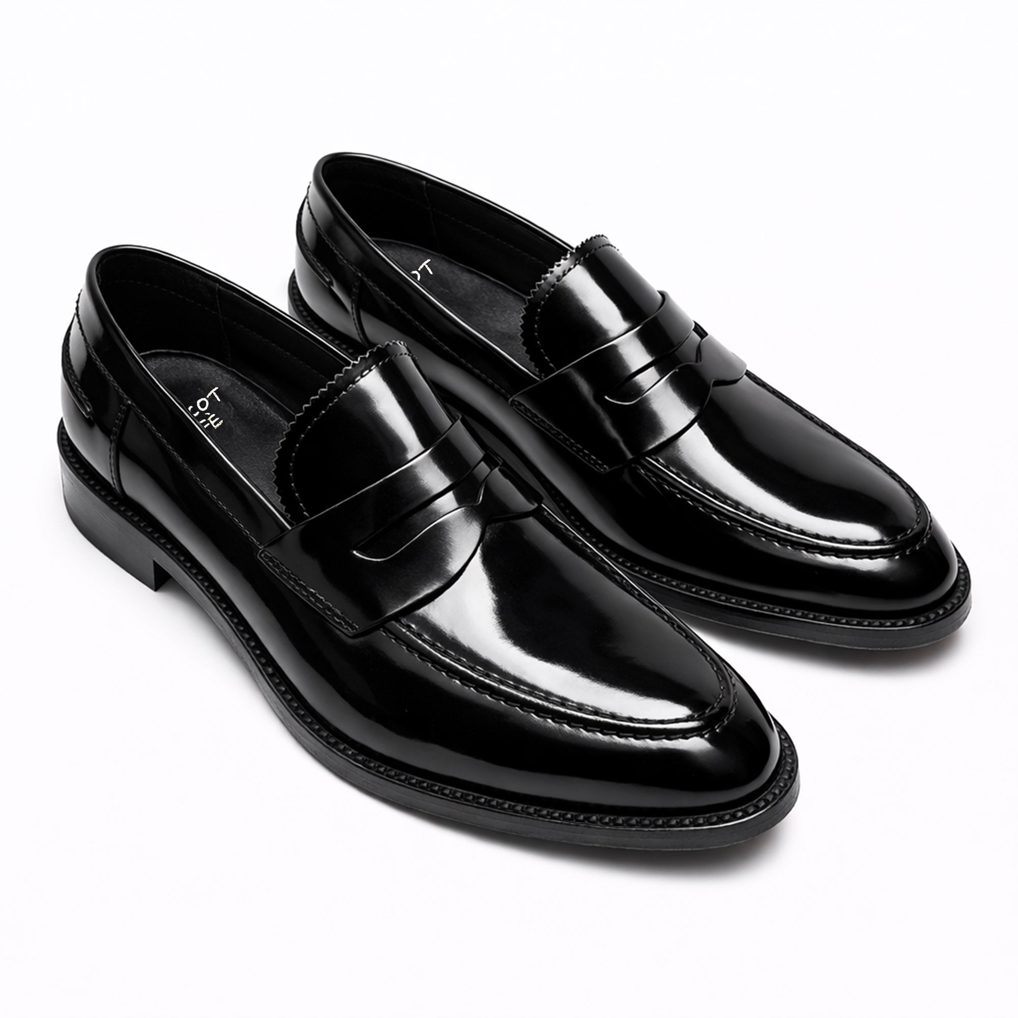 Scarpe - Mocassino penny loafer da uomo in vitello spazzolato