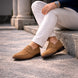 Scarpe Mocassino Penny Loafer da uomo scamosciate