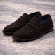 Scarpe Mocassino Penny Loafer da uomo scamosciate