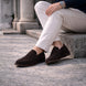 Scarpe Mocassino Penny Loafer da uomo scamosciate