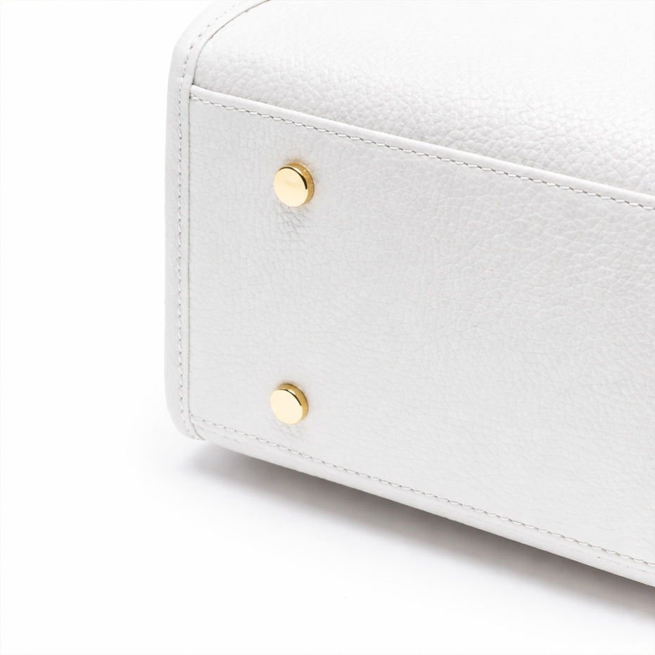 Borsa Shopper in Pregiata Pelle Pieno Fiore – Made in Italy