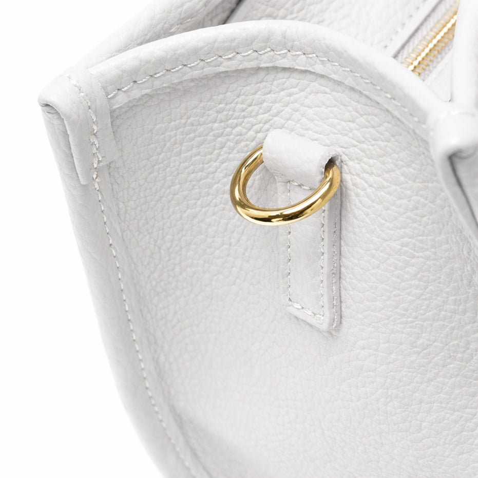 Borsa Shopper in Pregiata Pelle Pieno Fiore – Made in Italy