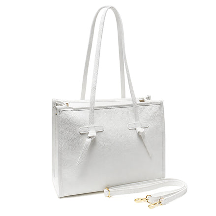 Borsa Shopper in Pregiata Pelle Pieno Fiore – Made in Italy