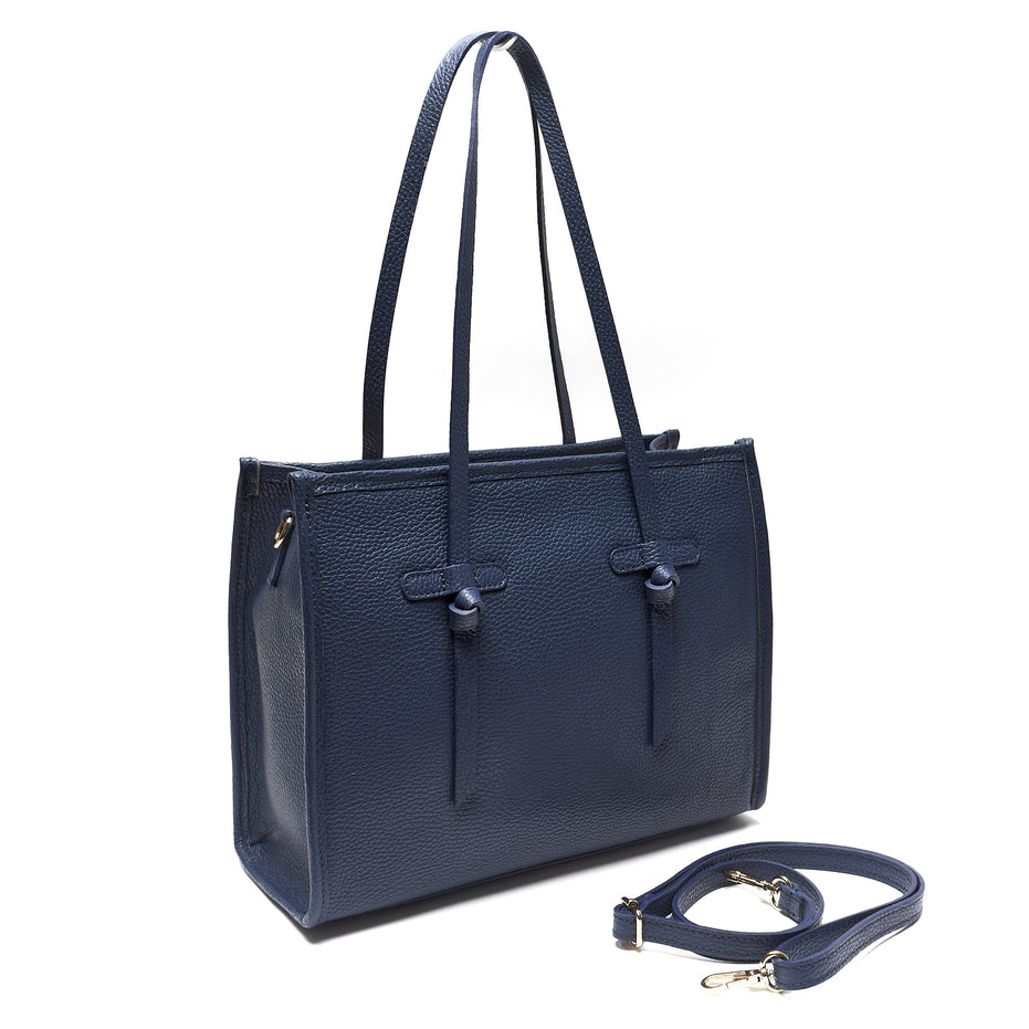 Borsa Shopper in Pregiata Pelle Pieno Fiore – Made in Italy