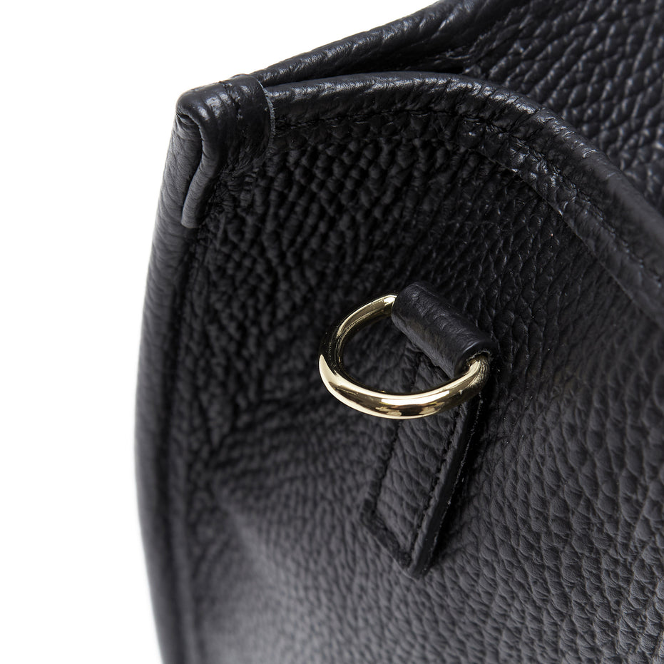 Borsa Shopper in Pregiata Pelle Pieno Fiore – Made in Italy