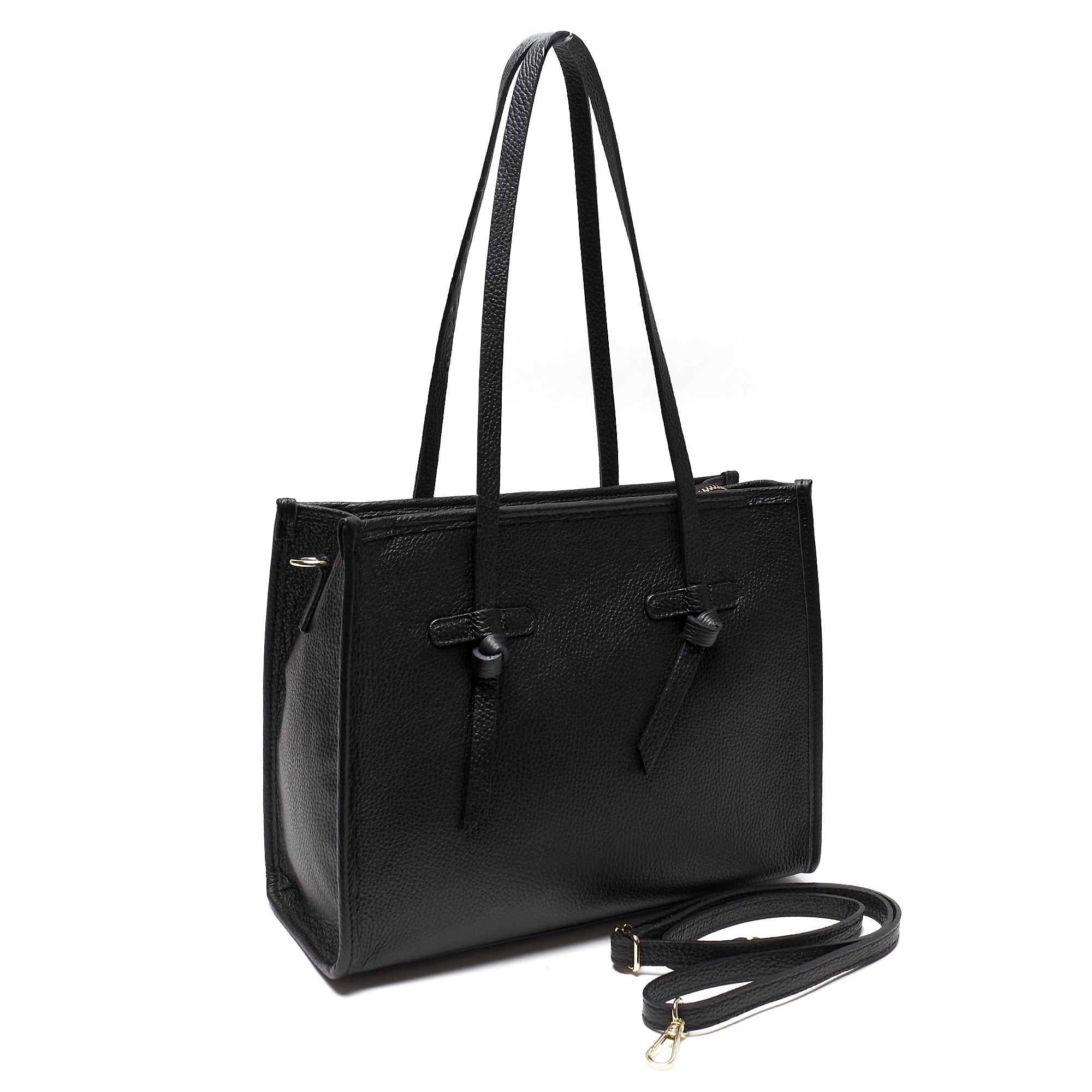 Borsa Shopper in Pregiata Pelle Pieno Fiore – Made in Italy