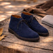 Scarpa Uomo Polacchino con lacci scamosciata