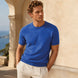 T-shirt girocollo da uomo in lino biologico – Finezza 12